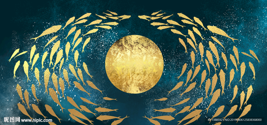 富贵有余晶瓷画