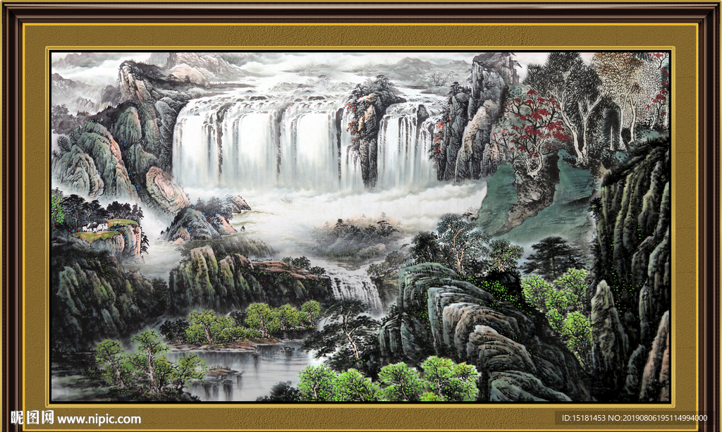 山水画