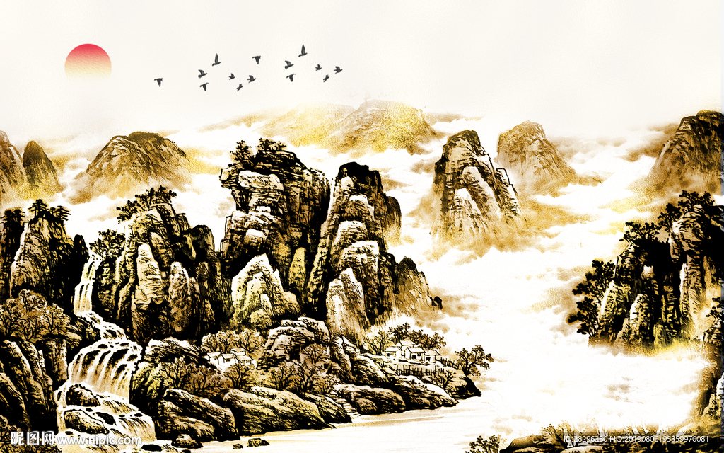 新中式装饰画