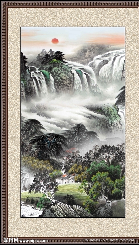 山水国画