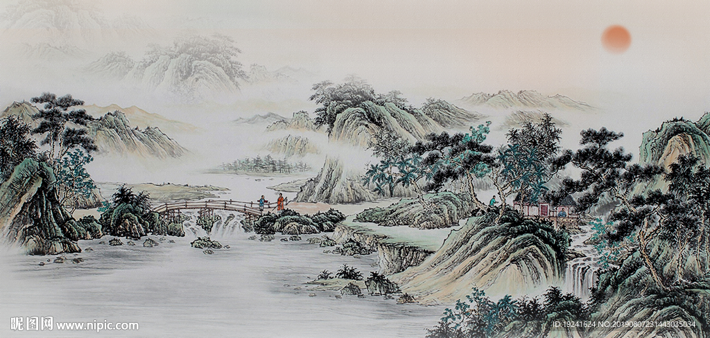 水墨画 国画