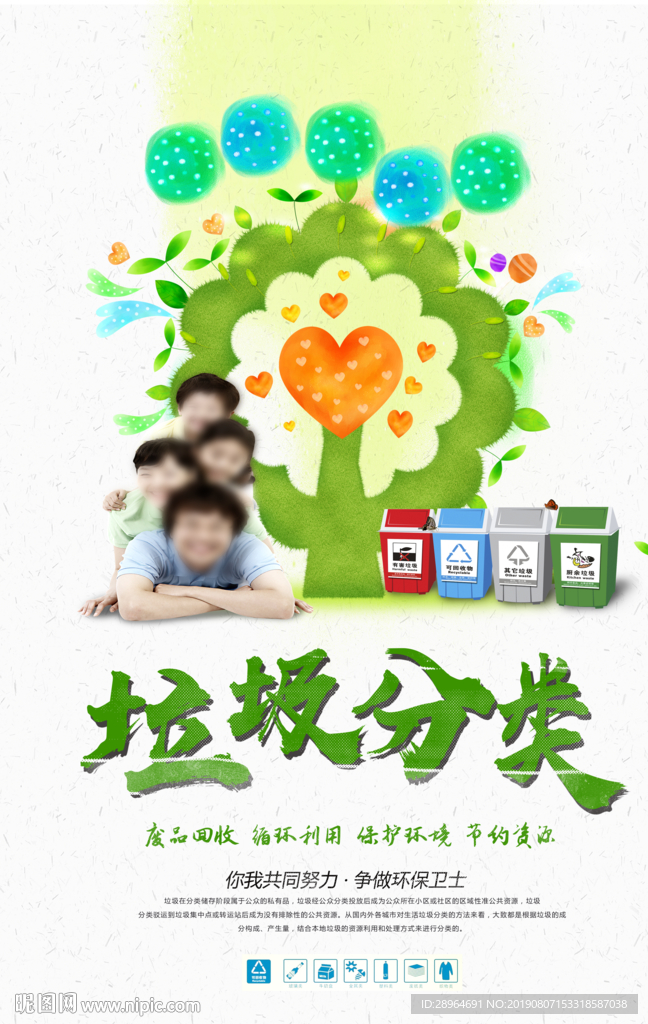 垃圾分类宣传海报