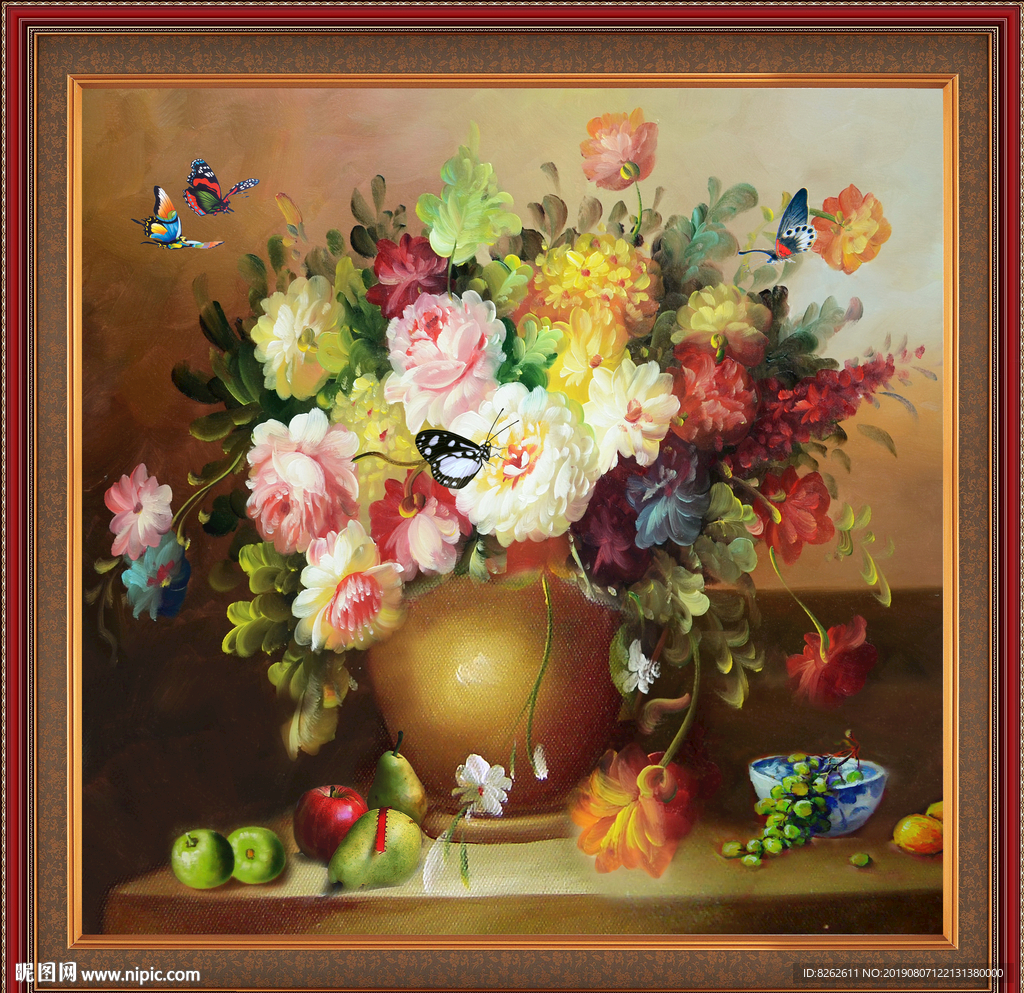 花卉油画