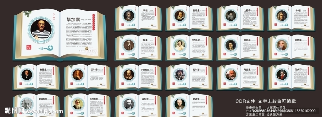 校园名人简介