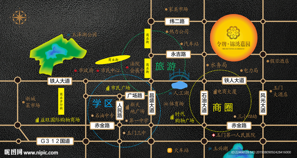 区位图