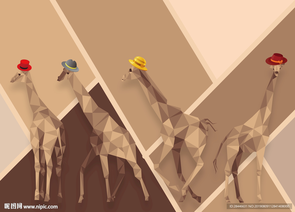 儿童房卡通背景墙