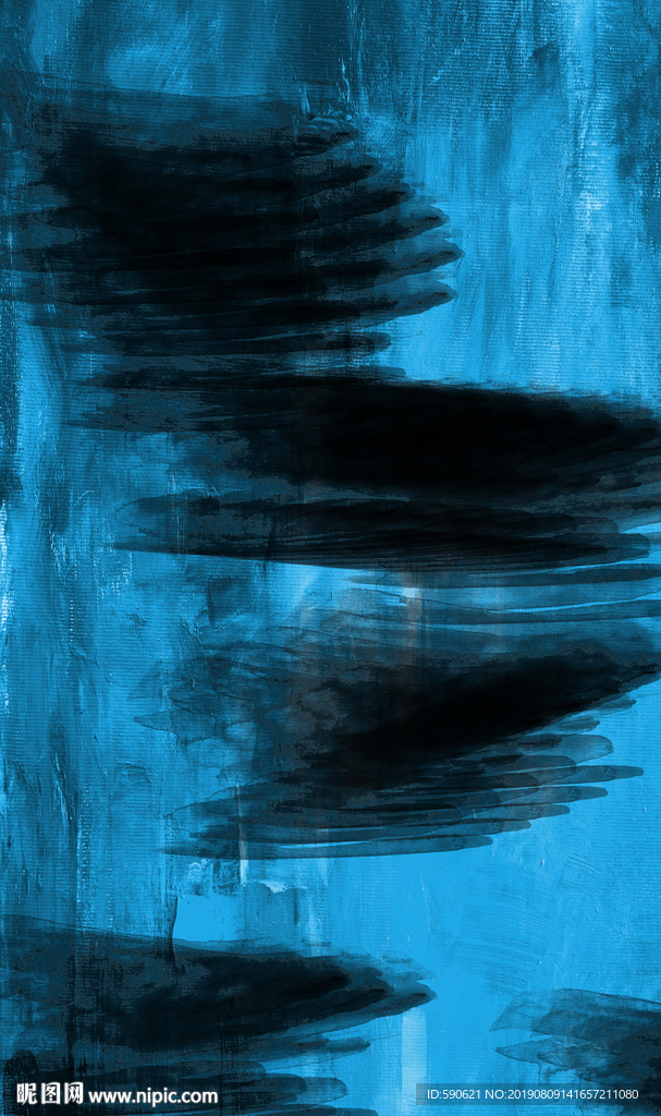 抽象油画