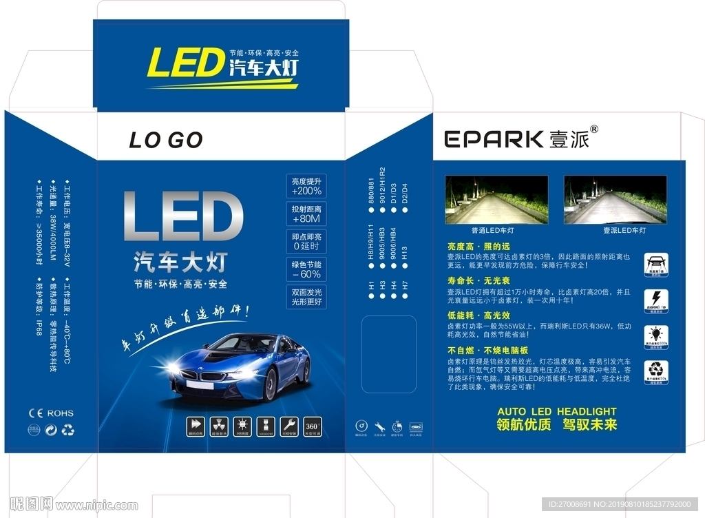 LED灯包装