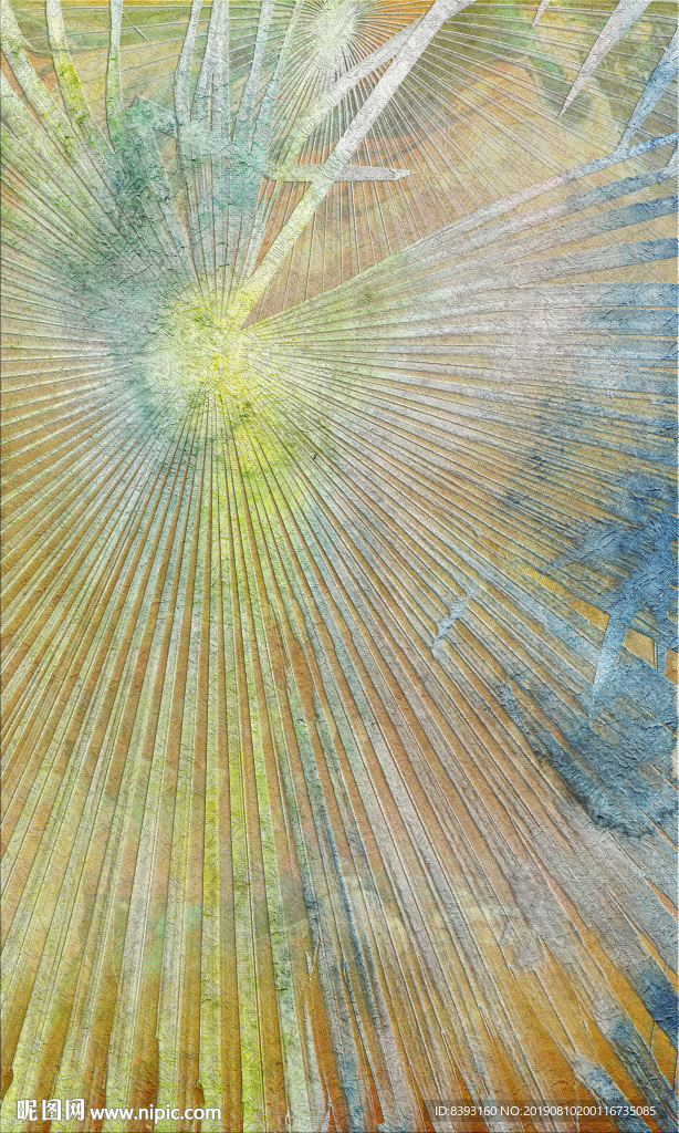 墨迹油画