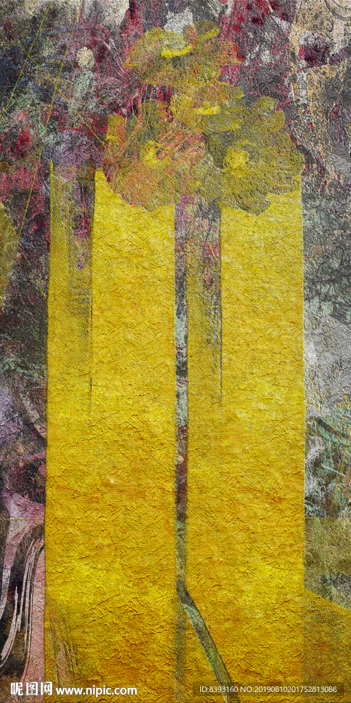 色彩抽象画