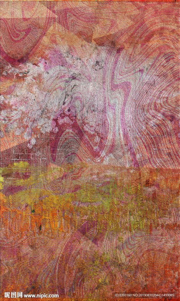 无框冰晶画