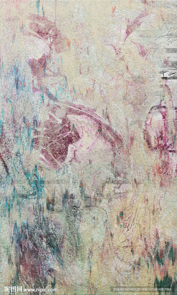 抽象油画