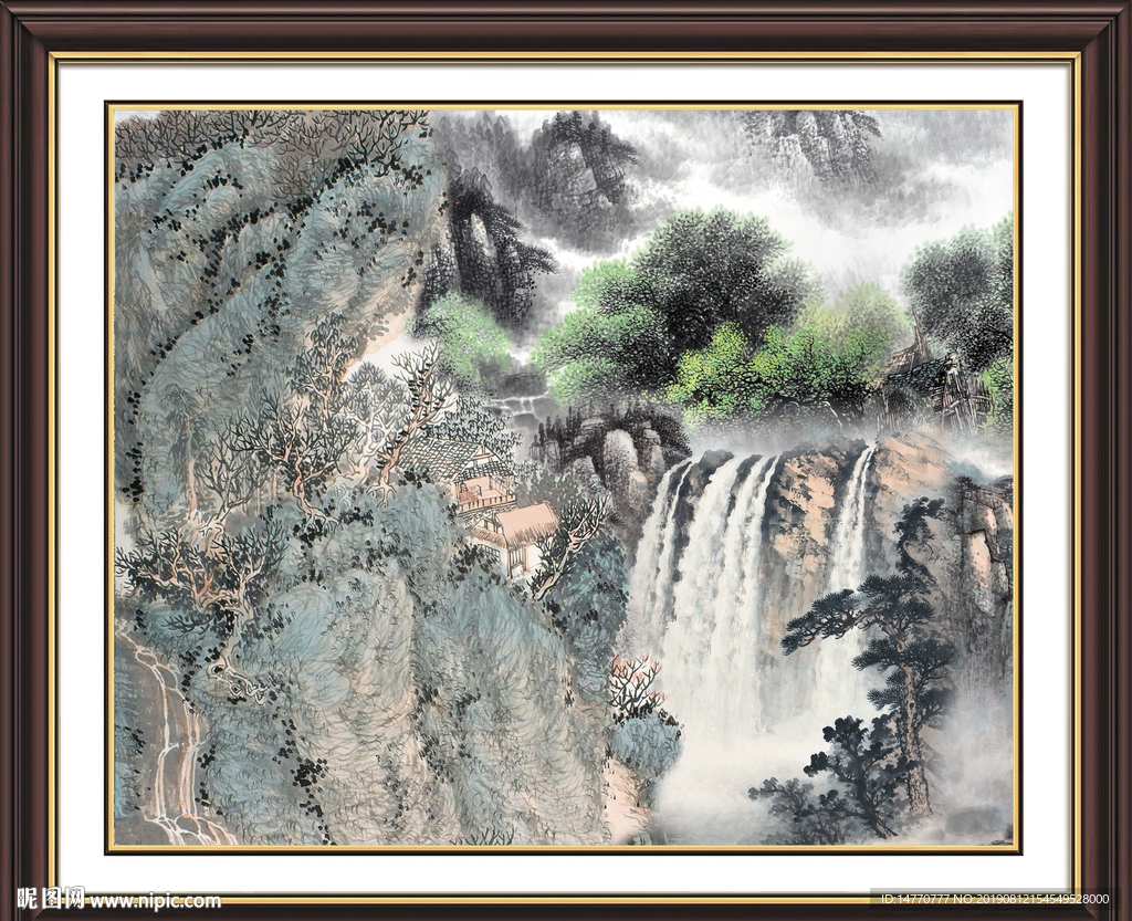 山水风景图