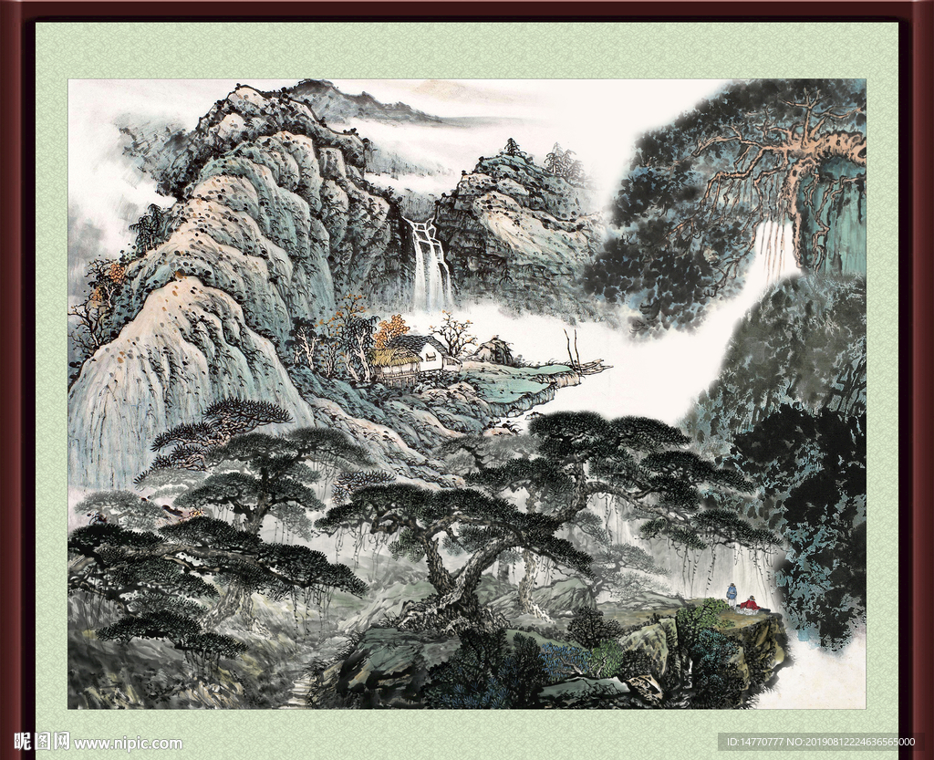 山水风景图
