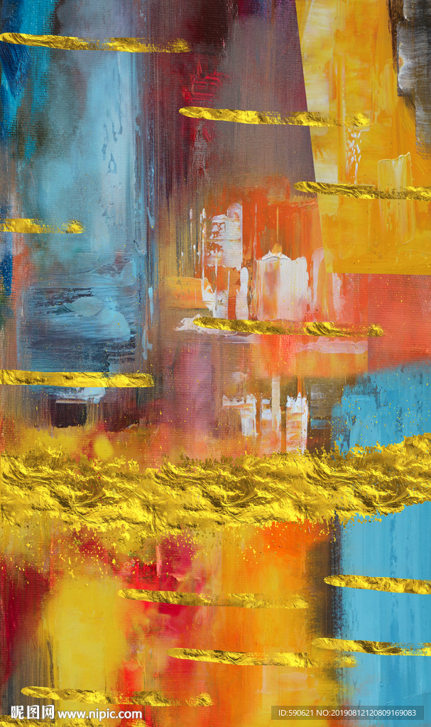 抽象油画