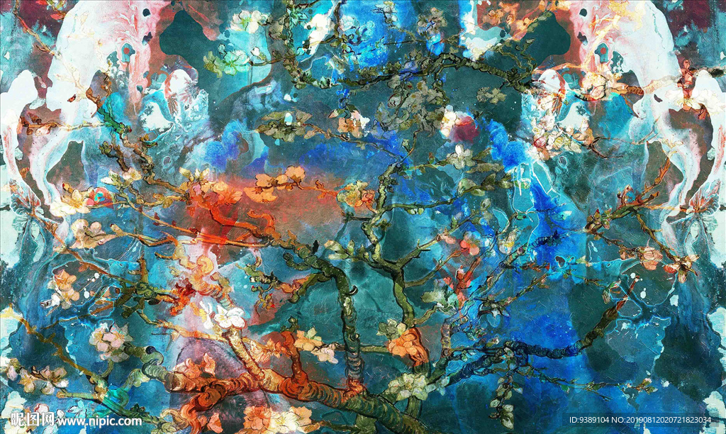 复古油画