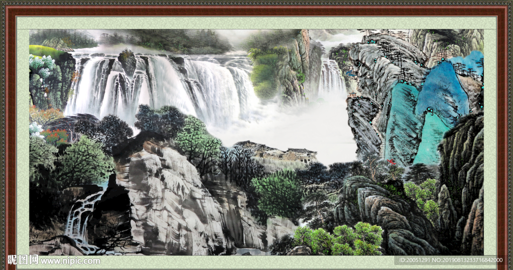山水风景图
