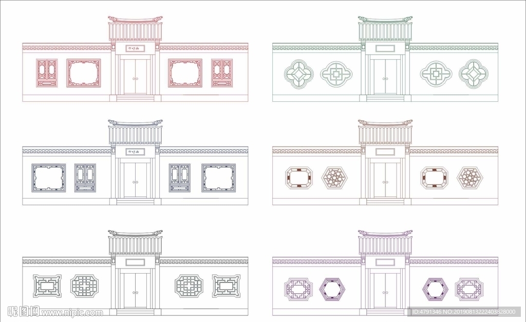 新农村大门