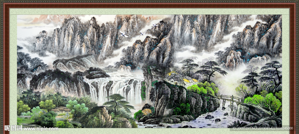 山水风景图