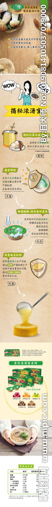 生鲜调味料详情创意海报设计