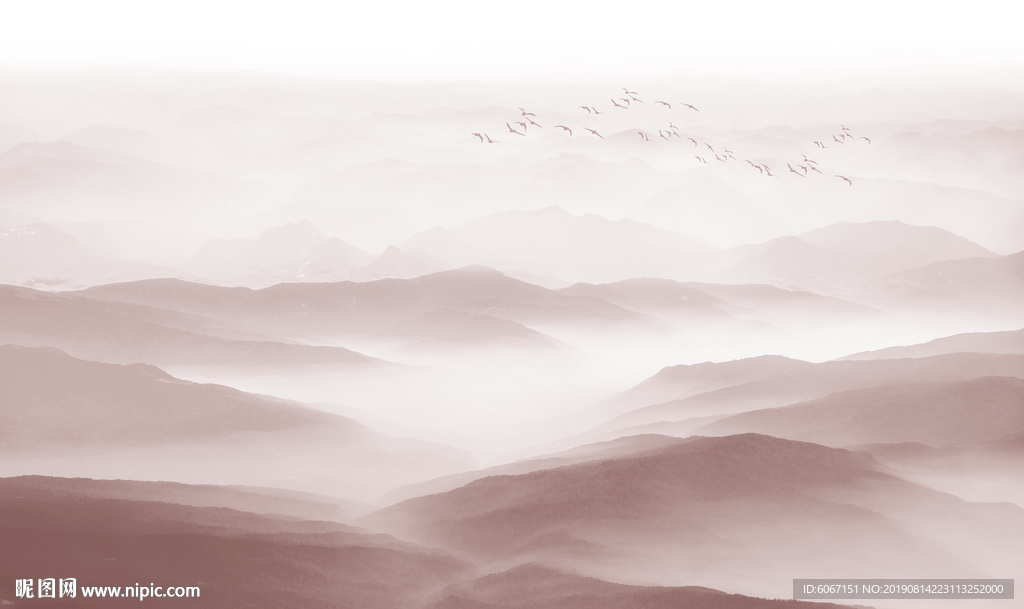 新中式山水画