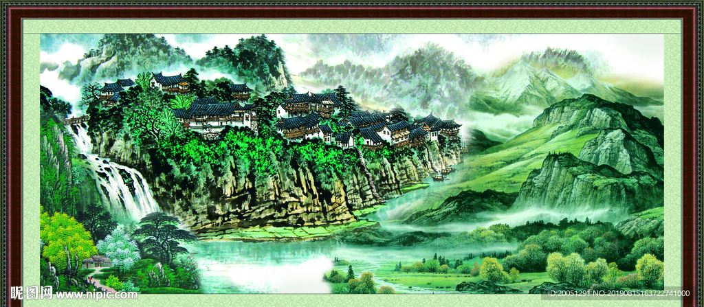 国画山水
