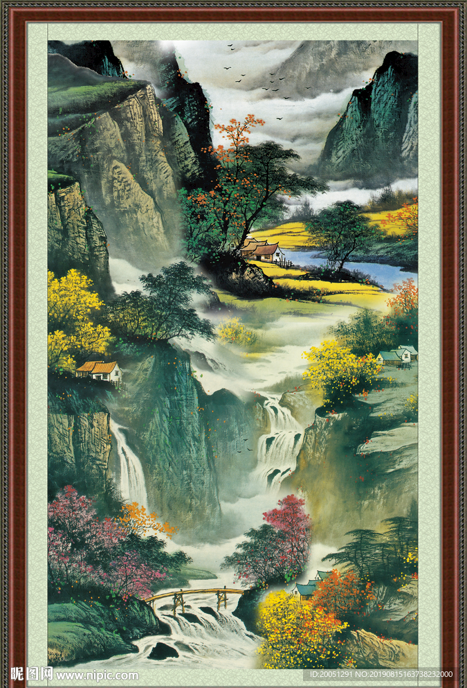 国画山水