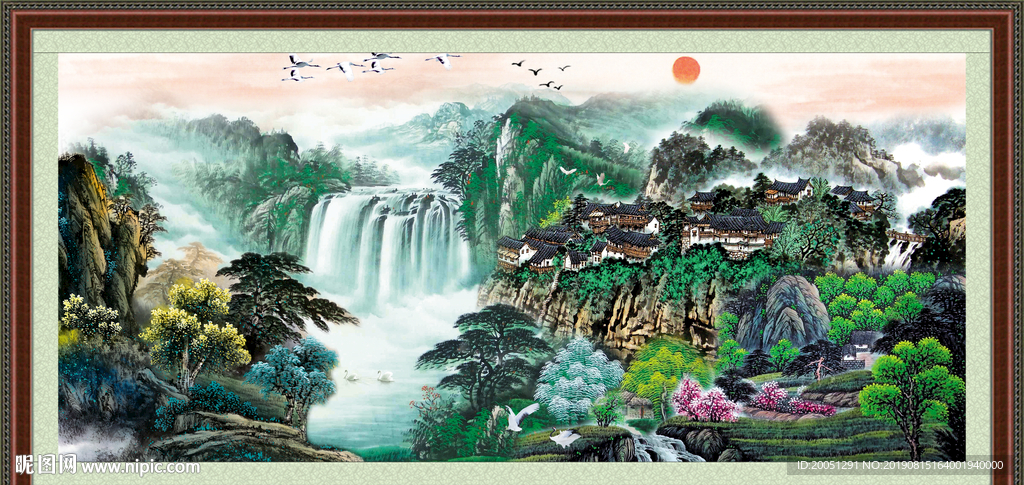 国画山水