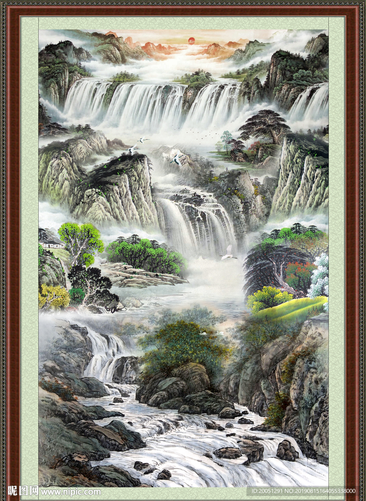 国画山水