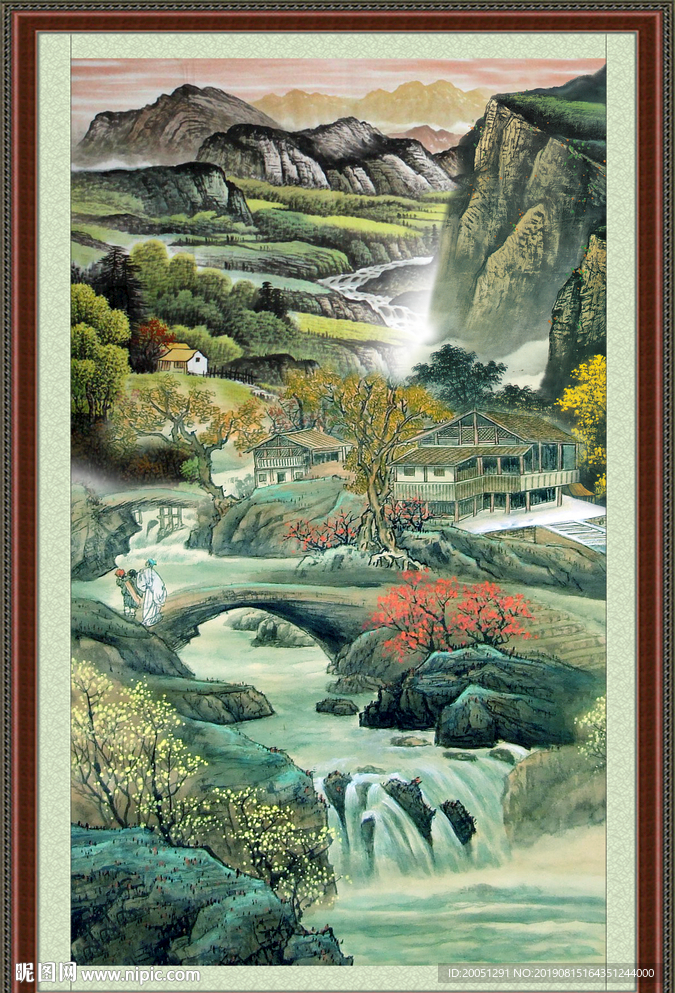 国画山水