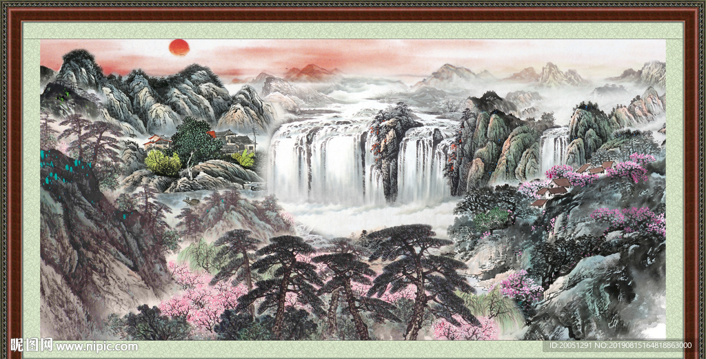 国画山水