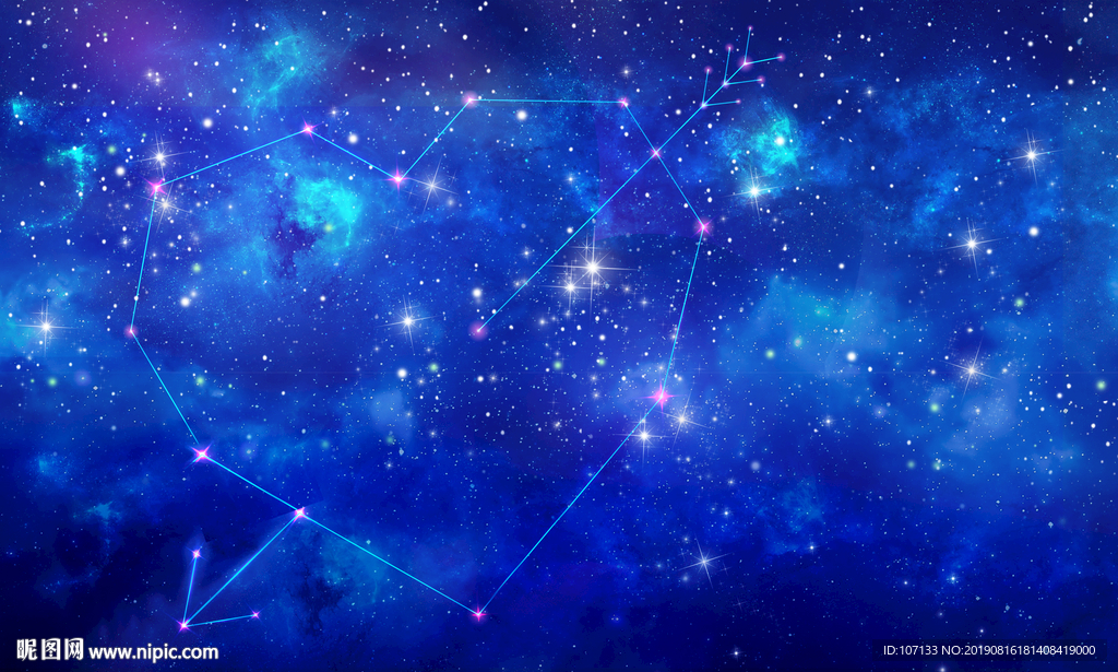 爱心 星空