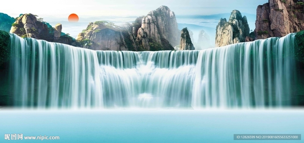 客厅山水画