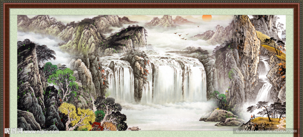 山水风景图