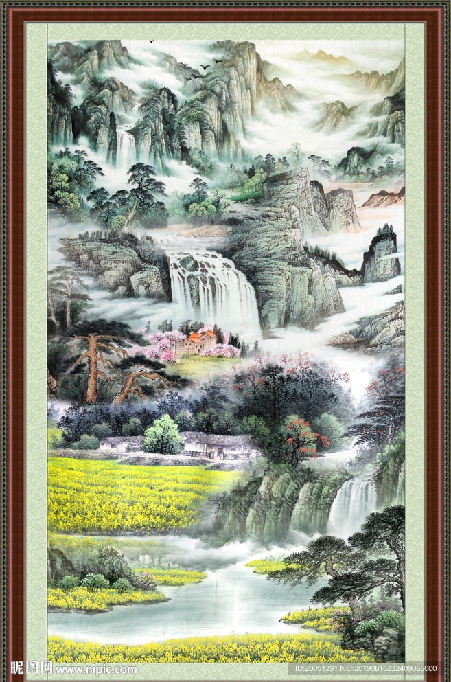 国画山水