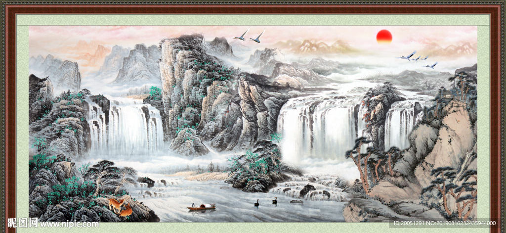 国画山水