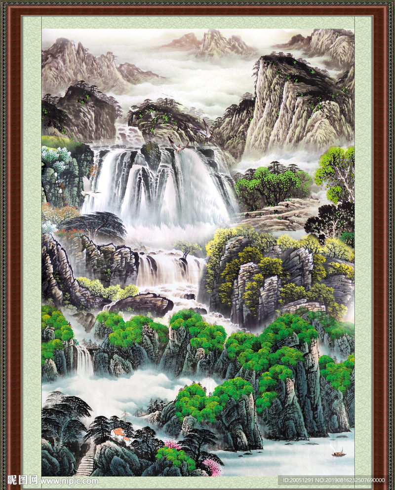 国画山水