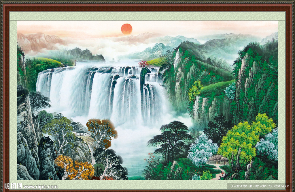 国画山水
