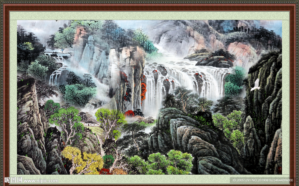 国画山水