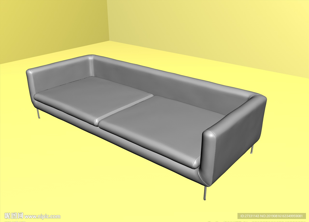 室内模型 沙发模型 欧式客厅