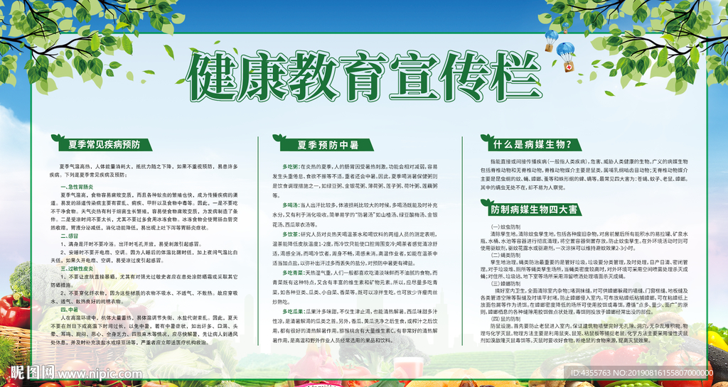 健康教育宣传栏