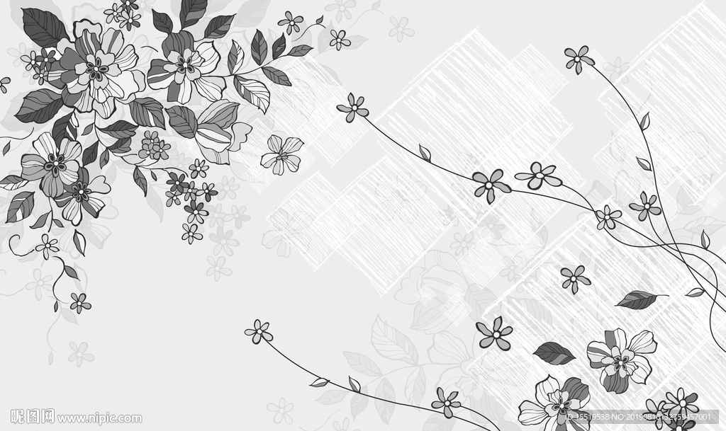 装饰画 无框画 欧式花纹 瓷