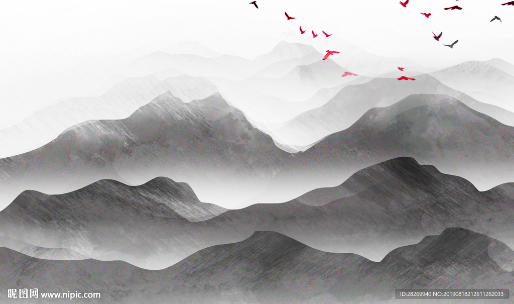 意境山水画