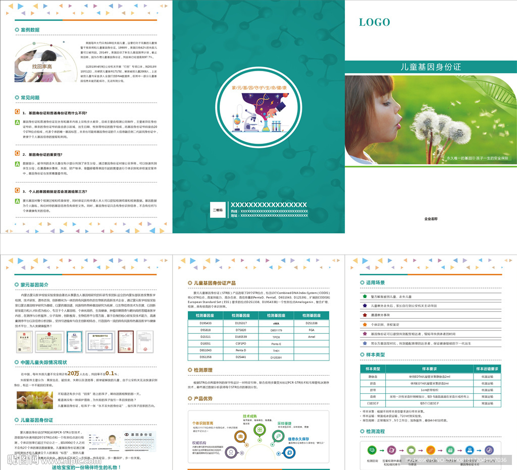 儿童基因身份证