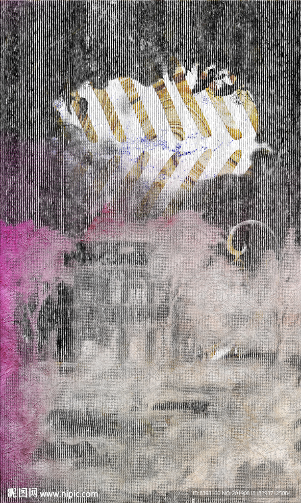 油彩艺术画