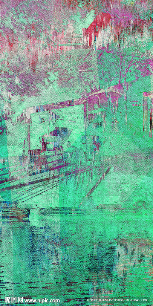 线条抽象纹理