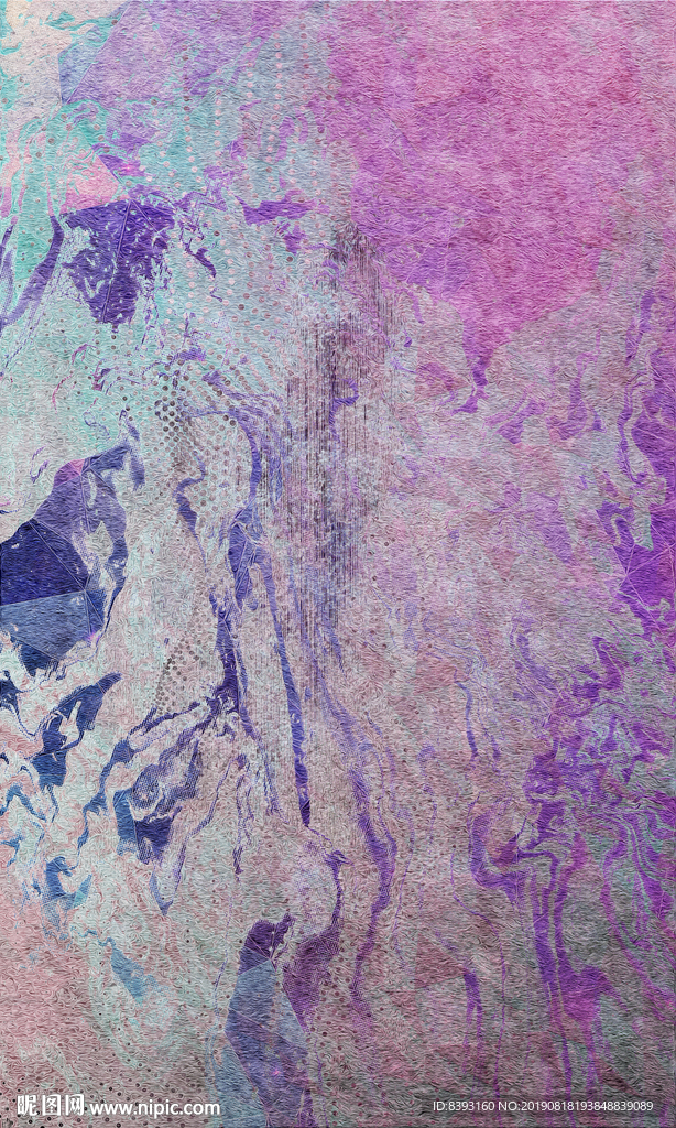 油彩艺术画
