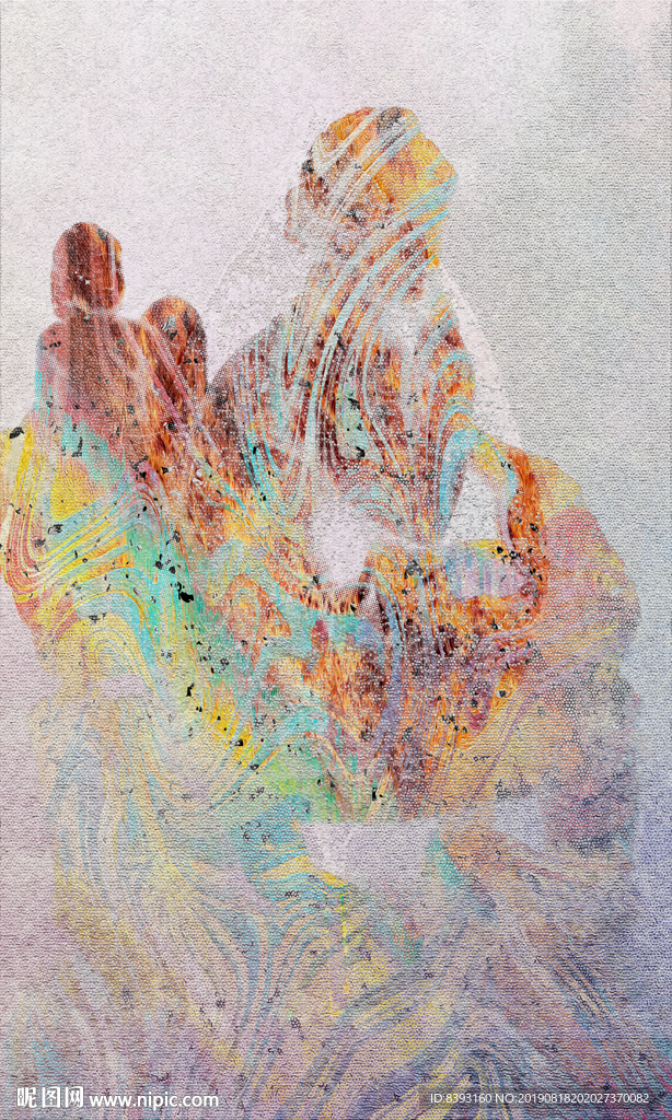 禅意抽象画