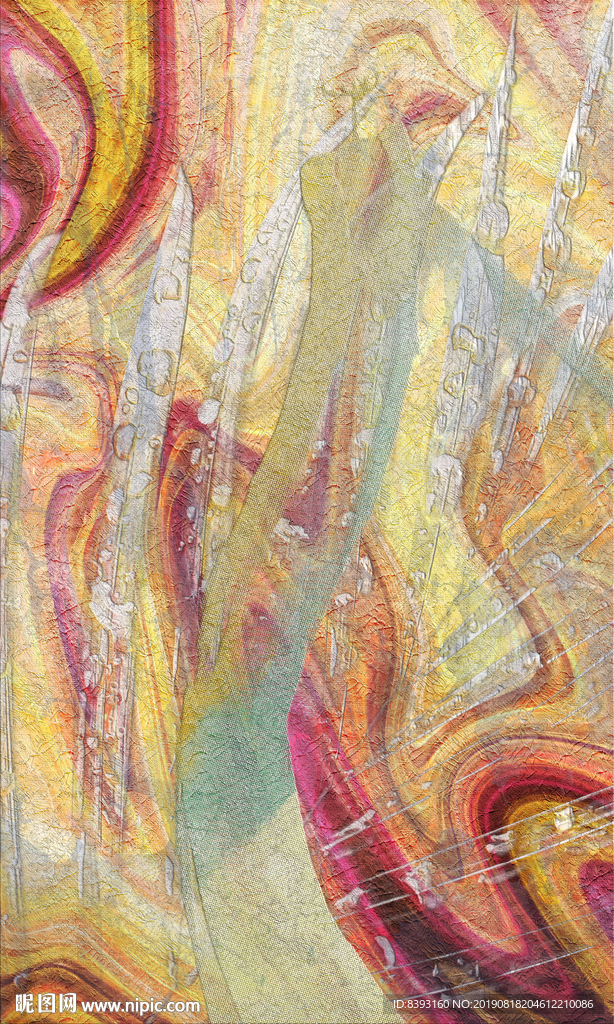 色彩油画