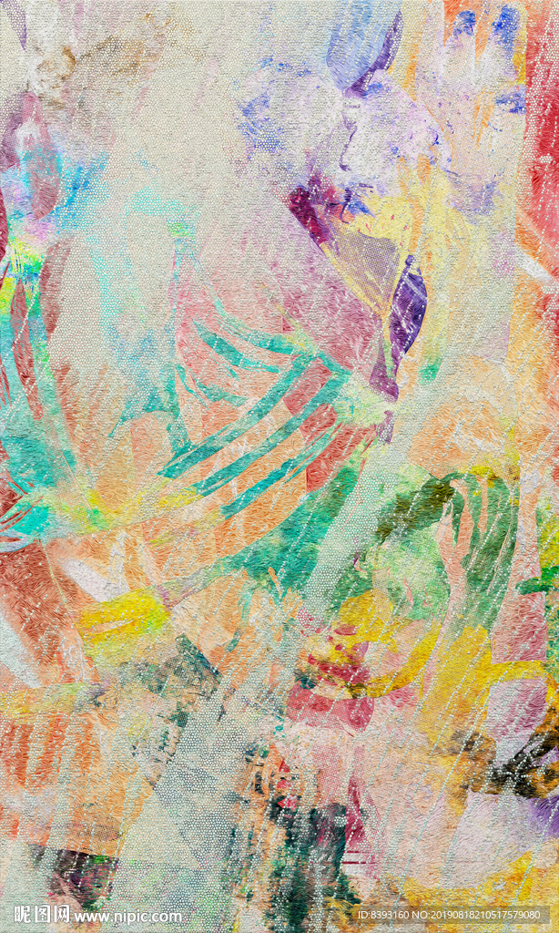 印象派抽象画